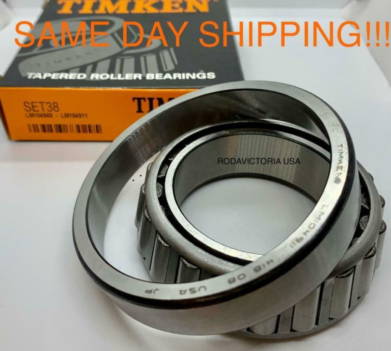 Ford Timken Style Carrier Side Bearings & Races – 3.25/3.25 – LM104911 LM104949 (9 Pcs)