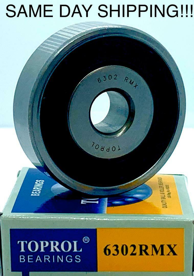 New Toprol Idler Pulley Bearing 6302rmx For Toyota Lexus Same | Cyprus