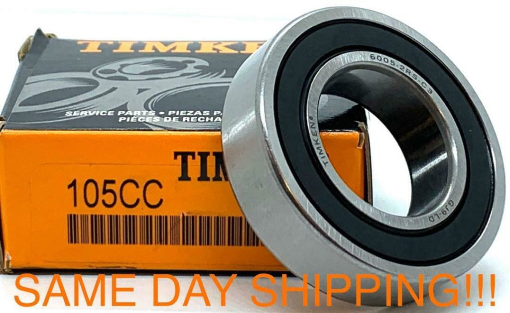 TIMKEN 6005-ZZ Cuscinetti A Sfera Sigillati (10 Pz) 25x47x12mm Alta Qualità