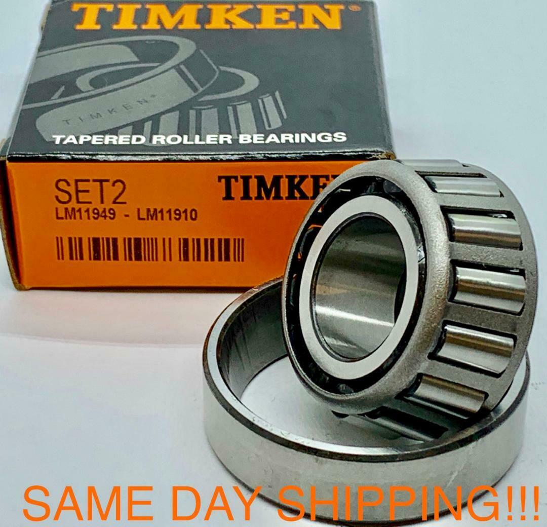 Timken Bearing Cup & Cone  LM11949 LM11910 Brand New 