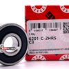 FAG 6201-2RS Deep Groove Ball Bearing, Rubber Sealed 12x32x10 mm 6201-2RSR C3 - Image 5