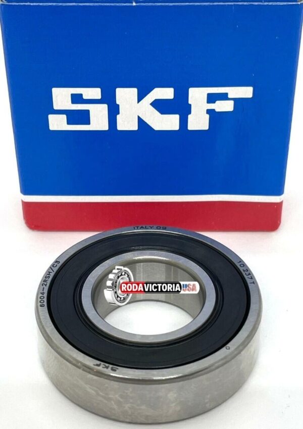 SKF 6004 2RSH C3 Deep Groove Ball Bearing, Rubber Sealed 20x42x12 mm - Image 4