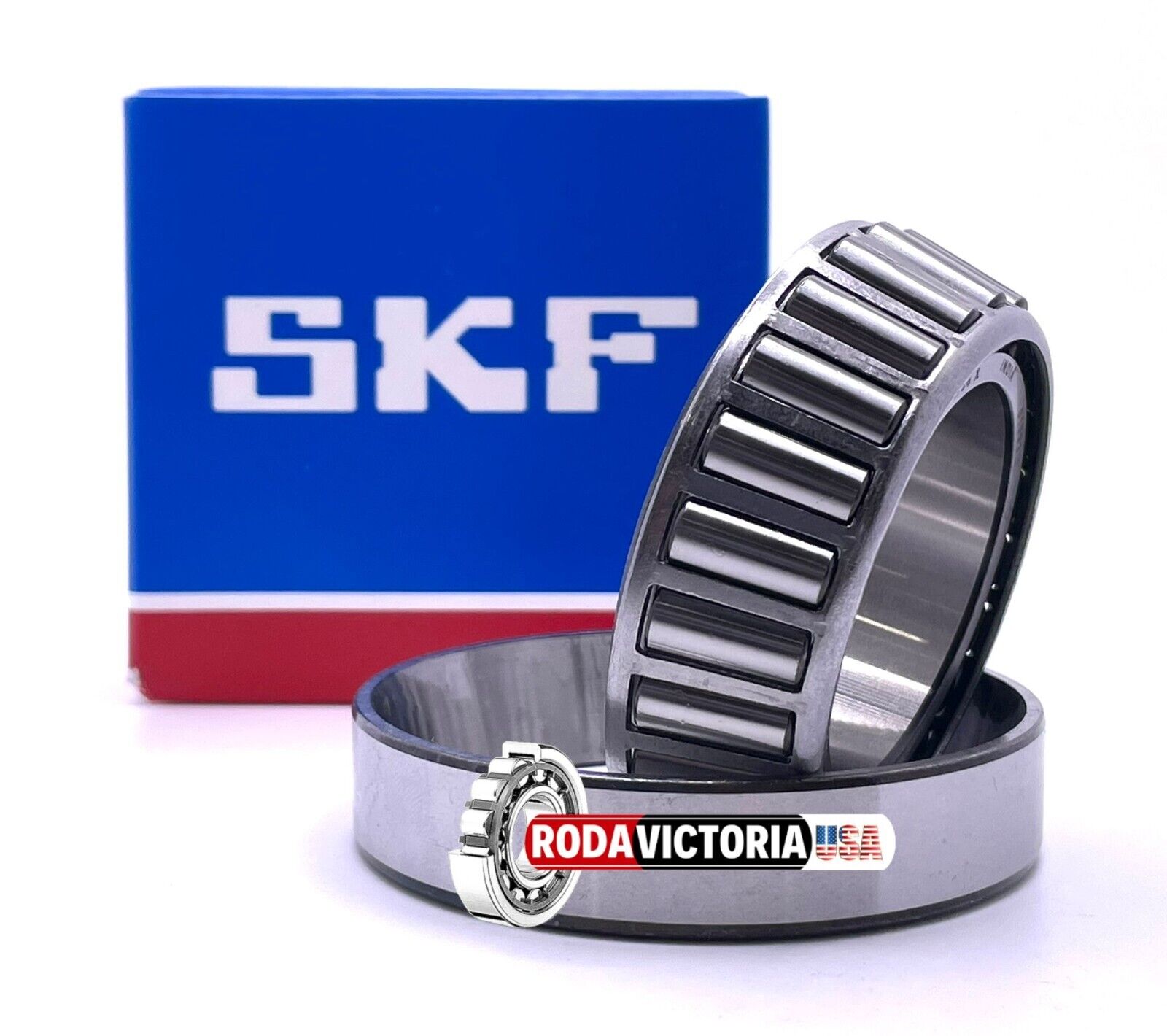 SKF BR30208 Tapered Roller Bearing Set - Cup And Cone, Ground Matched, High Precision