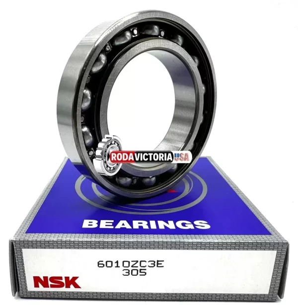 NSK Japan 6010 Z C3 Ball Bearing, Metal Shielded One Side 50x80x16 mm - Image 4