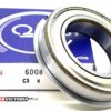 6008 Z ENR C3 Nachi 40x68x15mm Metal Shielded ONE SIDE Snap Ring Japan Bearing - Image 4