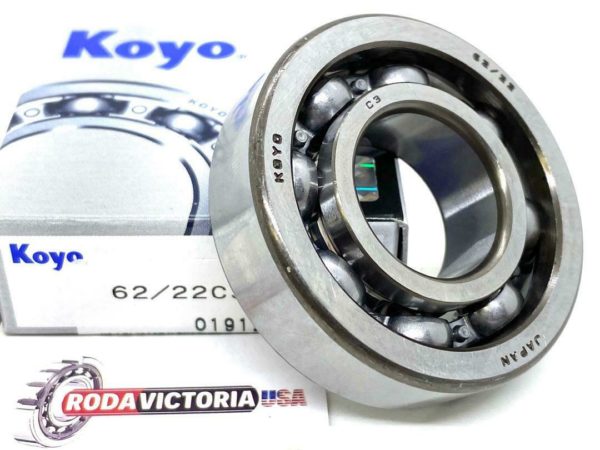 Koyo 62/22 C3 Ball Bearing 22 mm x 50 mm x 14 mm Premium Quality 