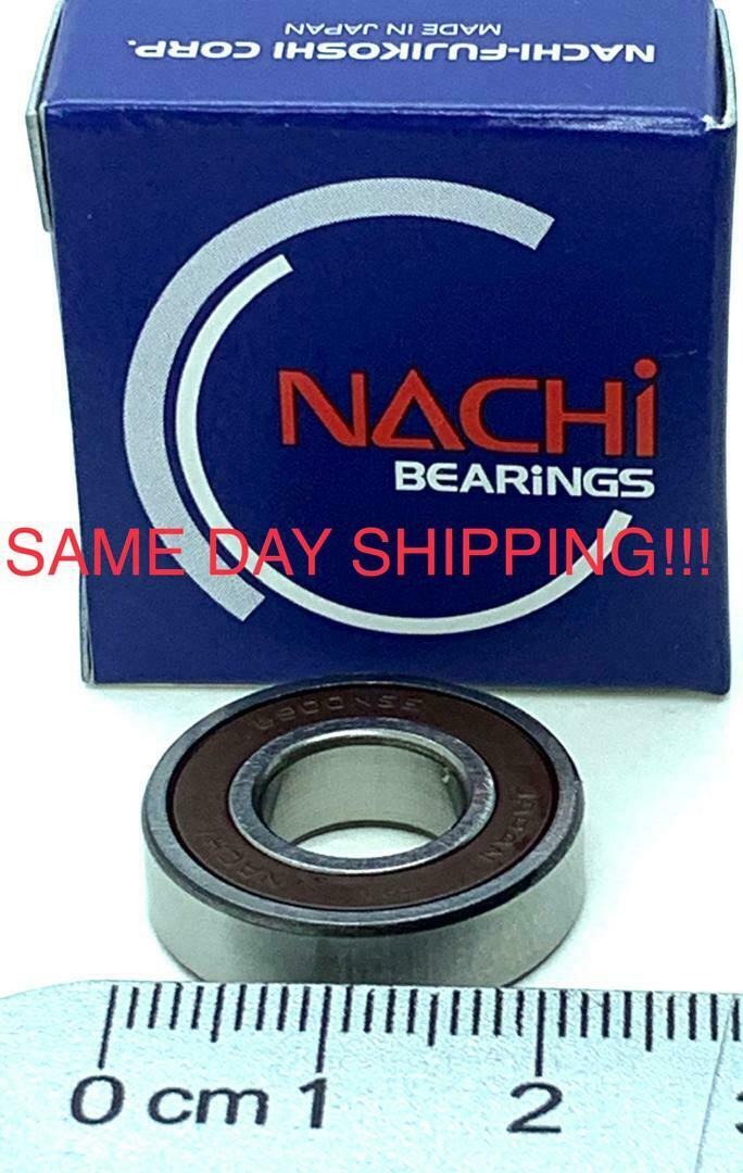 6006-2NSE NACHI Ball Bearings 6006 2RS Made in Japan 30x55x13 mm 
