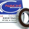 6903-2NSE Nachi Sealed Bearing 17x30x17 Japan Ball Bearings 6903 2RS 61903 RS - Image 3