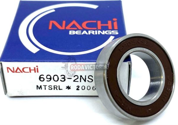 6903-2NSE Nachi Sealed Bearing 17x30x17 Japan Ball Bearings 6903 2RS 61903 RS - Image 3