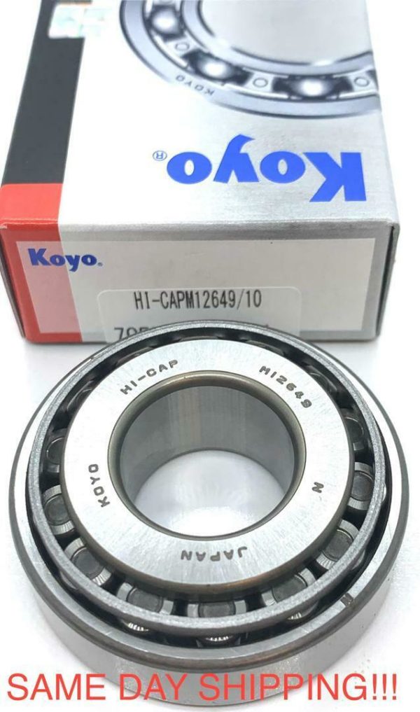 SET 3 KOYO M12649 & M12610 TAPERED BEARING SET3 90368-21001 - Image 3