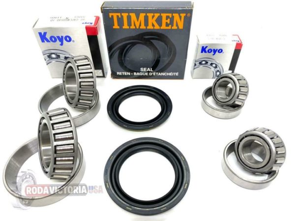 Kit 1995-2011 (2 sides) KOYO TIMKEN Ford Ranger 2wd Front Wheel Bearings & Seals - Image 2