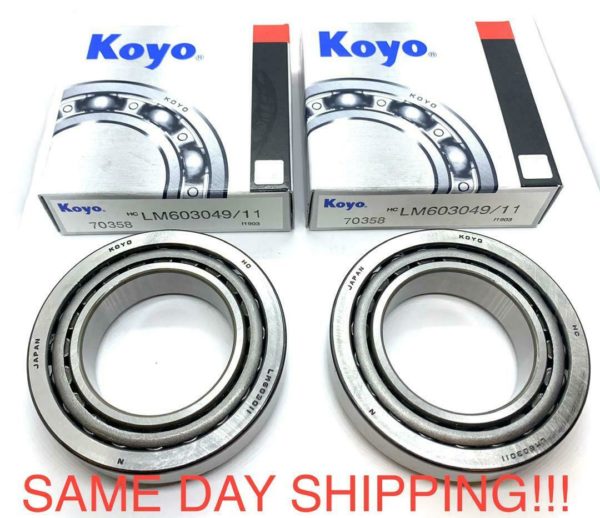 LM603011 LM603049 KOYO 9" Ford  3.062 Carrier Bearing Set KOYO - Image 3