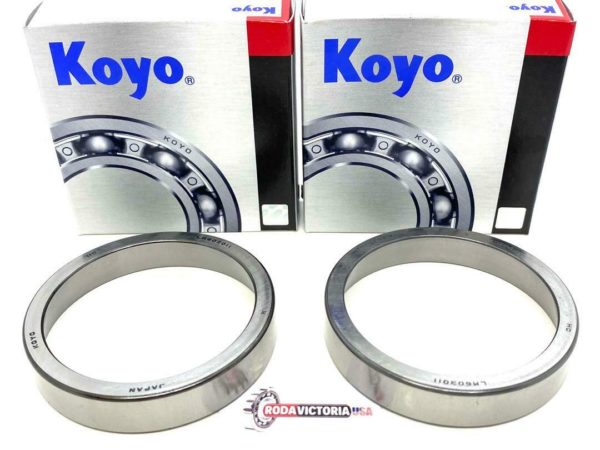 LM603011 KOYO TAPERED ROLLER BEARING RACE CUP LM603011 (QTY 2) - Image 2