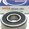 63/22 RS C3 NACHI 63/22 2RS BALL BEARING 22X56X16mm - Image 2