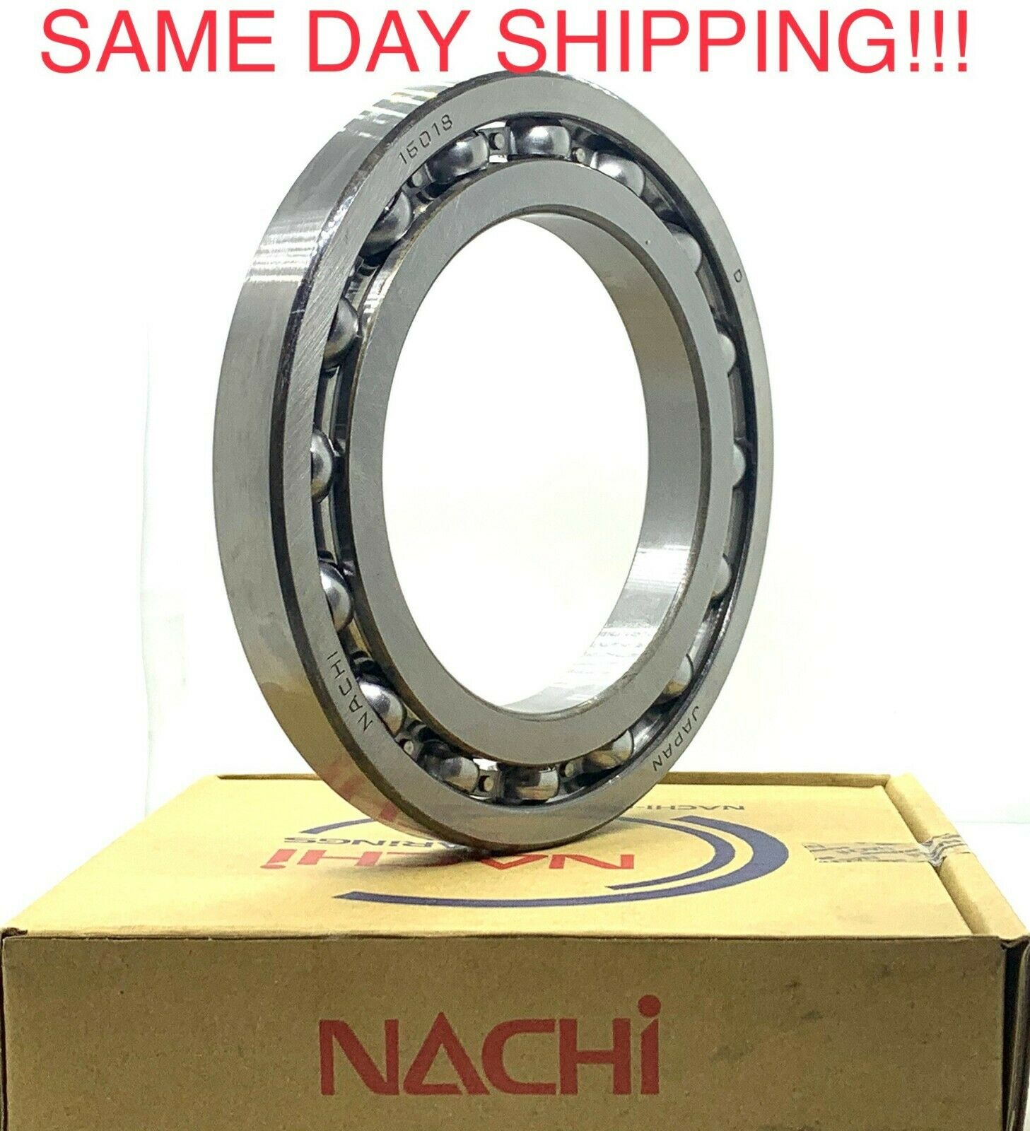 Nachi 6303ZZETXMM Shielded Ball Bearings - 17x47x14mm, Made In Japan (Pack #14370)