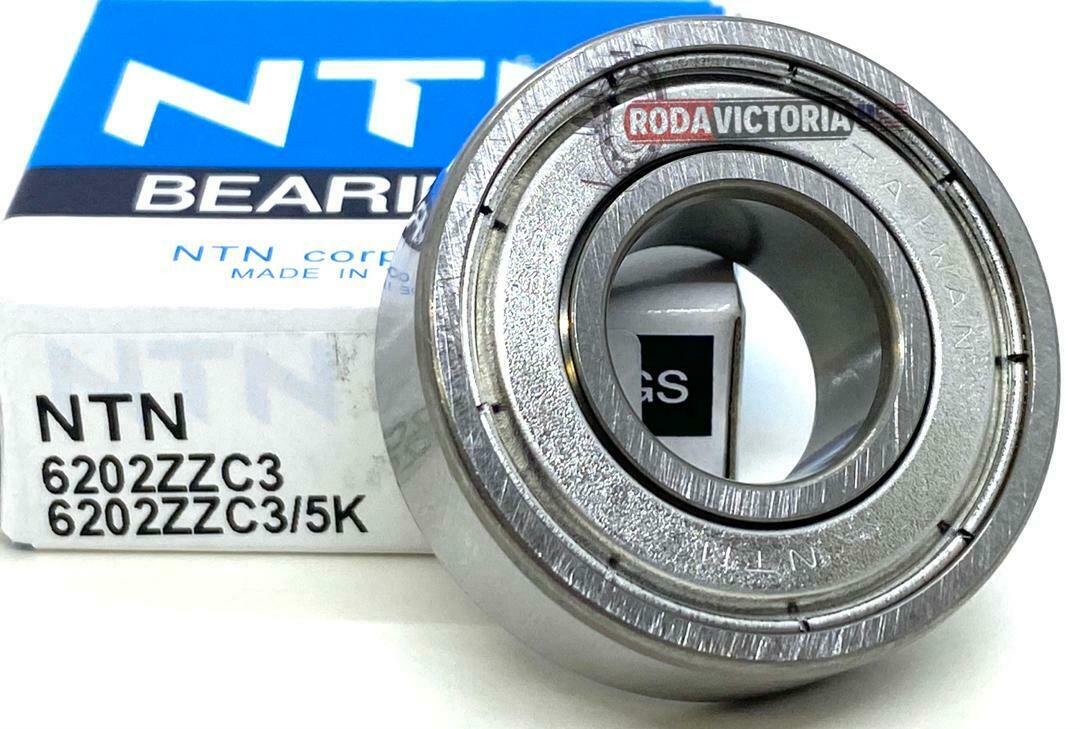 BEARING 6202-2Z METAL SHIELDED ID 15mm OD 35mm WIDTH 11mm 
