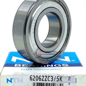 NTN Bearing 6207  2RS/LLU/C3 Rubber Sealed or ZZ/2Z/C3 Metal Shielded 35x72x17 