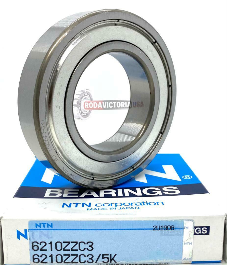 SKF 6210-2Z C3 Deep Groove Ball Bearing – Metal Shielded, 50x90x20mm – Made In France