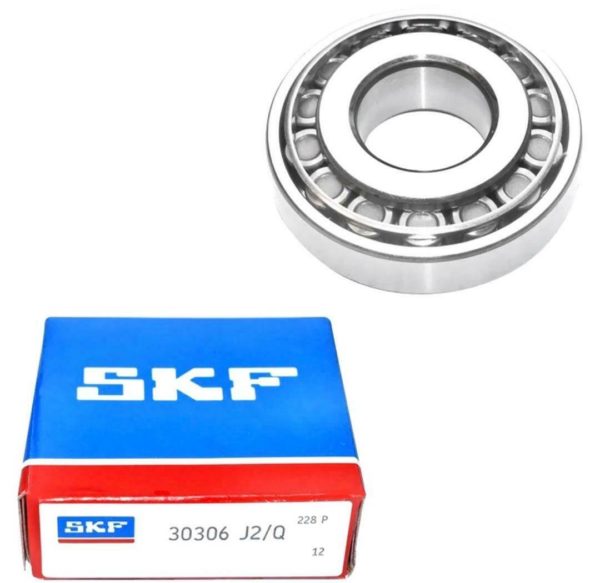 SKF 30306J2Q Metric Single Row Taper Roller Bearing 30x72x20.75mm - Image 2