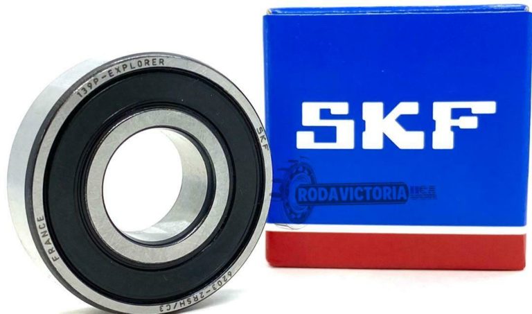 SKF 6203 2RS Deep Groove Ball Bearings, Rubber Sealed 17x40x12 mm ...