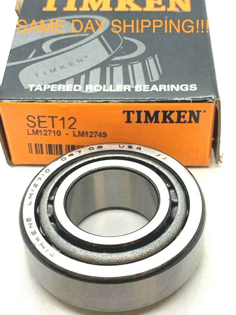 Cup/Cone Bearing L,M12749/LM12710 Timken Set 12,Set12 