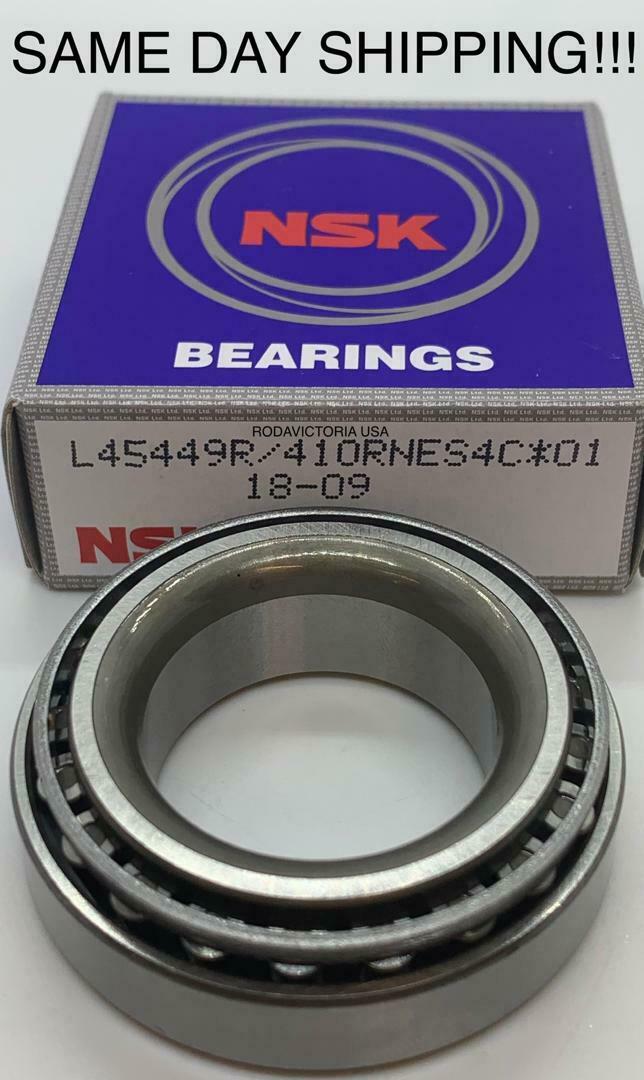 L45449 L45410  tapered roller bearing & race Genuine NSK JAPAN Set 8 