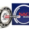 NACHI 6008 C3 OPEN NO SEALS DEEP GROOVE BALL BEARING 40x68x15 mm - Image 2