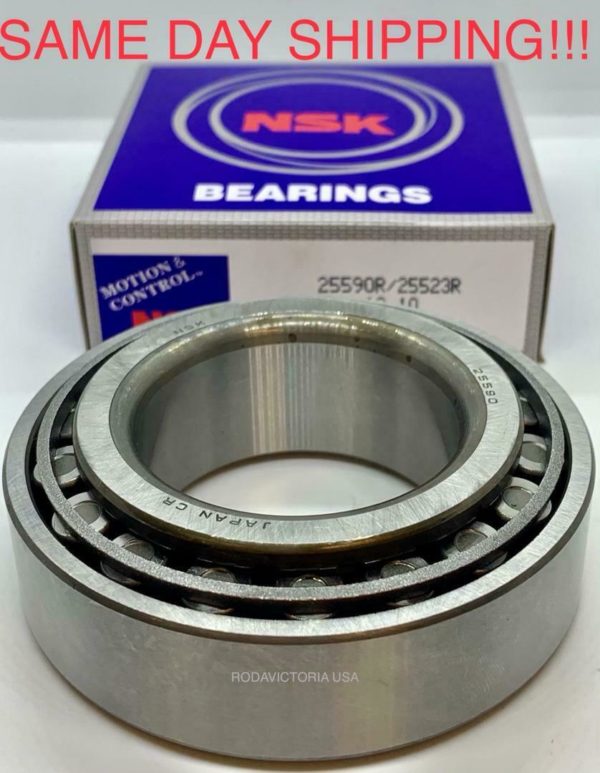 25590-25523 Tapered Roller Bearing Cup & Cone NSK - Image 2