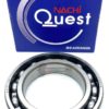 NACHI Japan 6010 Z Ball Bearing Open One Side + Metal One Side 50x80x16 mm - Image 4
