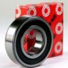 6312 FAG 60x130x31mm 2RS Rubber Sealed Radial Deep Groove Ball Bearing