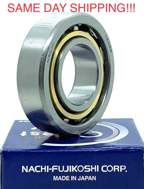 7206BM Nachi Angular Contact Bearing Made in Japan - Image 3