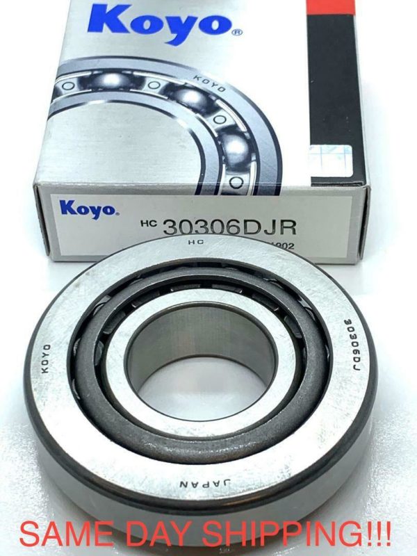 HC30306DJR, 31306 Taper Roller Bearing  Brand Koyo 30x72x20.75mm 90366-30038 - Image 2