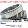 15101/245 (15101 & 15245) KOYO Bearing Cup/Cone Set (=2 Timken, SKF, NTN 4T)