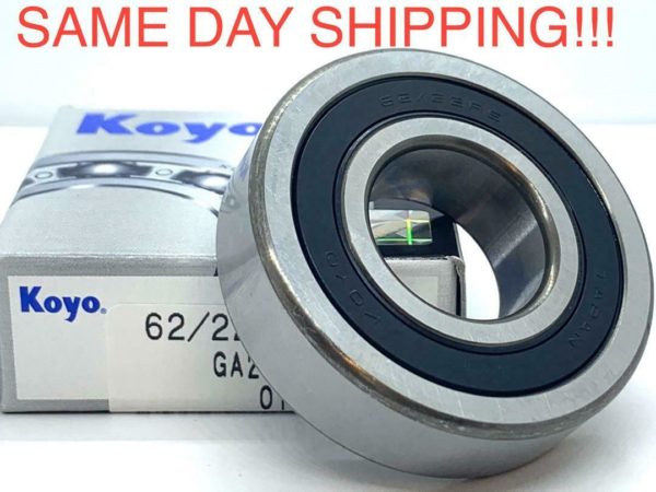 KOYO 62/22-2RS rubber seal bearing 62/22 rs bearings 62/22rs OEM 91002-750-003