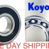 63/28-2RS KOYO Ball Bearing With 2 Rubber Seals 28x68x18mm 63/28 RS 63/28DDU - Image 2
