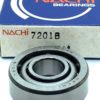 7201B NACHI MADE IN JAPAN Angular contact Ball Bearing - Image 3