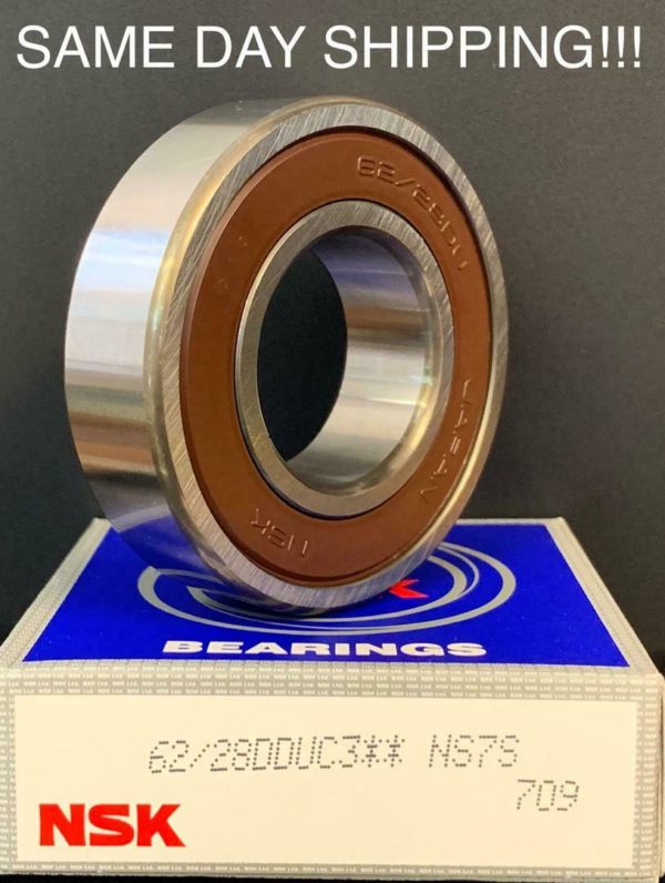 NSK 62/28DDU Single Row Ball Bearing 28x58x16 mm - Image 3