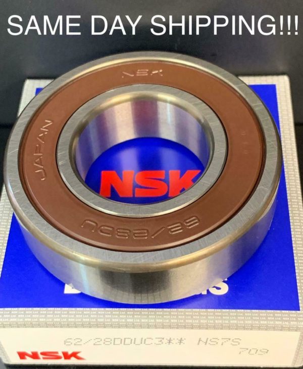 NSK 62/28DDU Single Row Ball Bearing 28x58x16 mm - Image 2