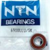 6900 LLU NTN JAPAN / 5K Deep Groove Ball Bearings 10x22x6mm 6900-2RS 6900RS - Image 3