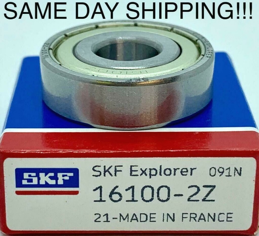 16100ZZ SKF 16100 ZZ Metal Shielded Ball Bearing 10x28x8 M