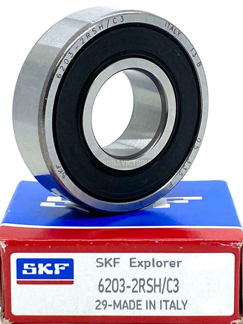 6203-2RSH/C4 SKF 17x40x12mm SKF Rubber Sealed Deep Groove Ball Bearing 