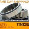 LM11749R/10 TIMKEN USA Premium Quality Wheel Bearing & Race A1 Made in USA - Ships Fast!