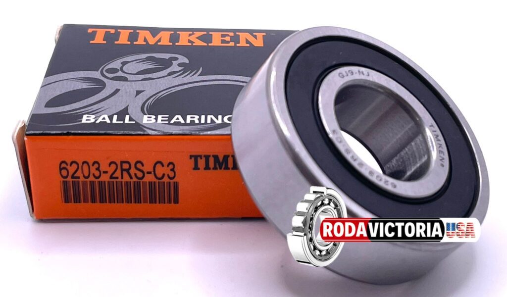 6203 2RS C3 CUSCINETTO TIMKEN 17x40x12