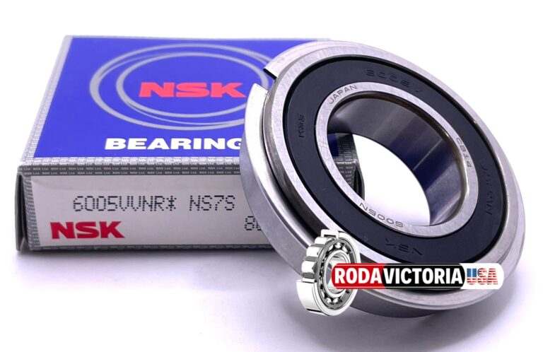 NSK 6005VV NR BEARING RUBBER SEALS w/ snap ring 25x47x12 mm 6005 DDU ...