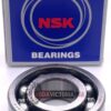 6203 C4 NSK Deep Groove OPEN NO SEALS Ball Bearing 17x40x12 mm 6203C4 - Image 2