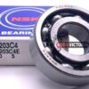 6203 C4 NSK Deep Groove OPEN NO SEALS Ball Bearing 17x40x12 mm 6203C4
