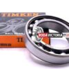 Timken 6010 Deep Groove Radial Ball Bearing - 50x80x16mm