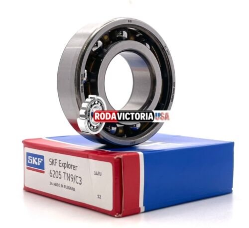 SKF 6205 TN9/C3 Deep Groove Ball Bearing, Open, No Seals 25x52x15 mm - Image 3