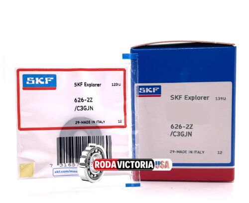 SKF 626-2Z C3 GJN Deep Groove Ball Bearings 6x19x6mm / SAME DAY ...