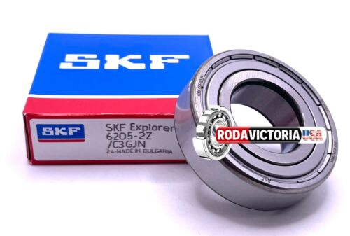 SKF 6205-2ZJEM Ball Bearing – 25x52x15mm – Authorized SKF Distributor